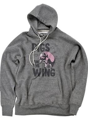 9420 Popfunk Pink Floyd The Flying Pig Official Premium Ultrasoft  Hoodie nwot